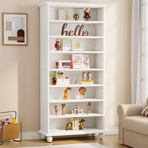 Eulas tall white mdf 8 - eulas,